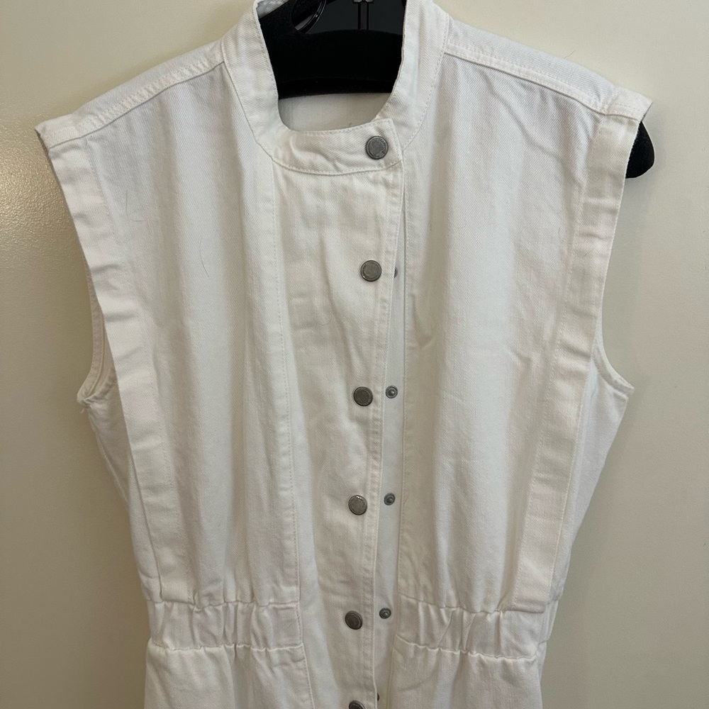 BlankNYC White Denim jumpsuit size S - Picture 2 of 4
